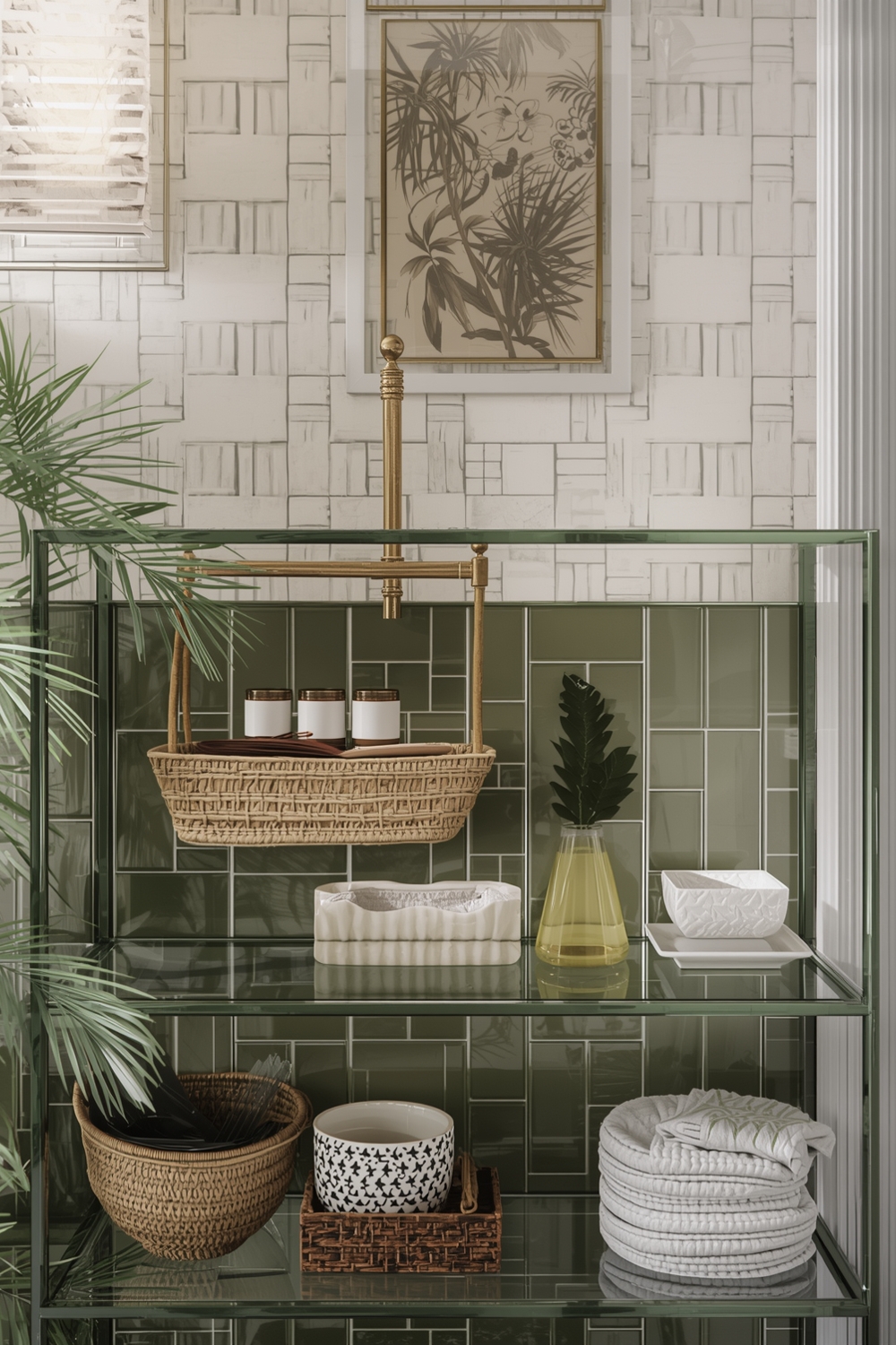 Olive Green Kitchen & Bath Ideas