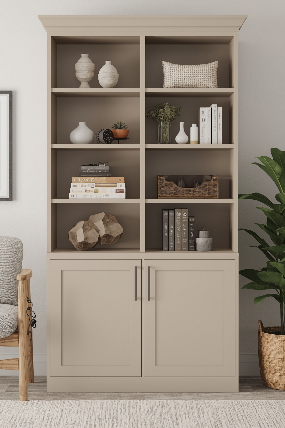 Open Shelving & Two-Tone Cabinets