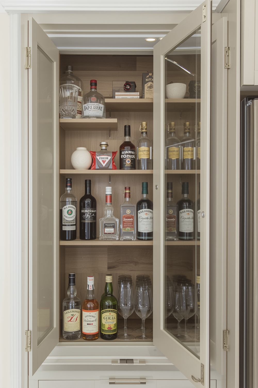 Organizing Liquor Cabinets for Style & Function