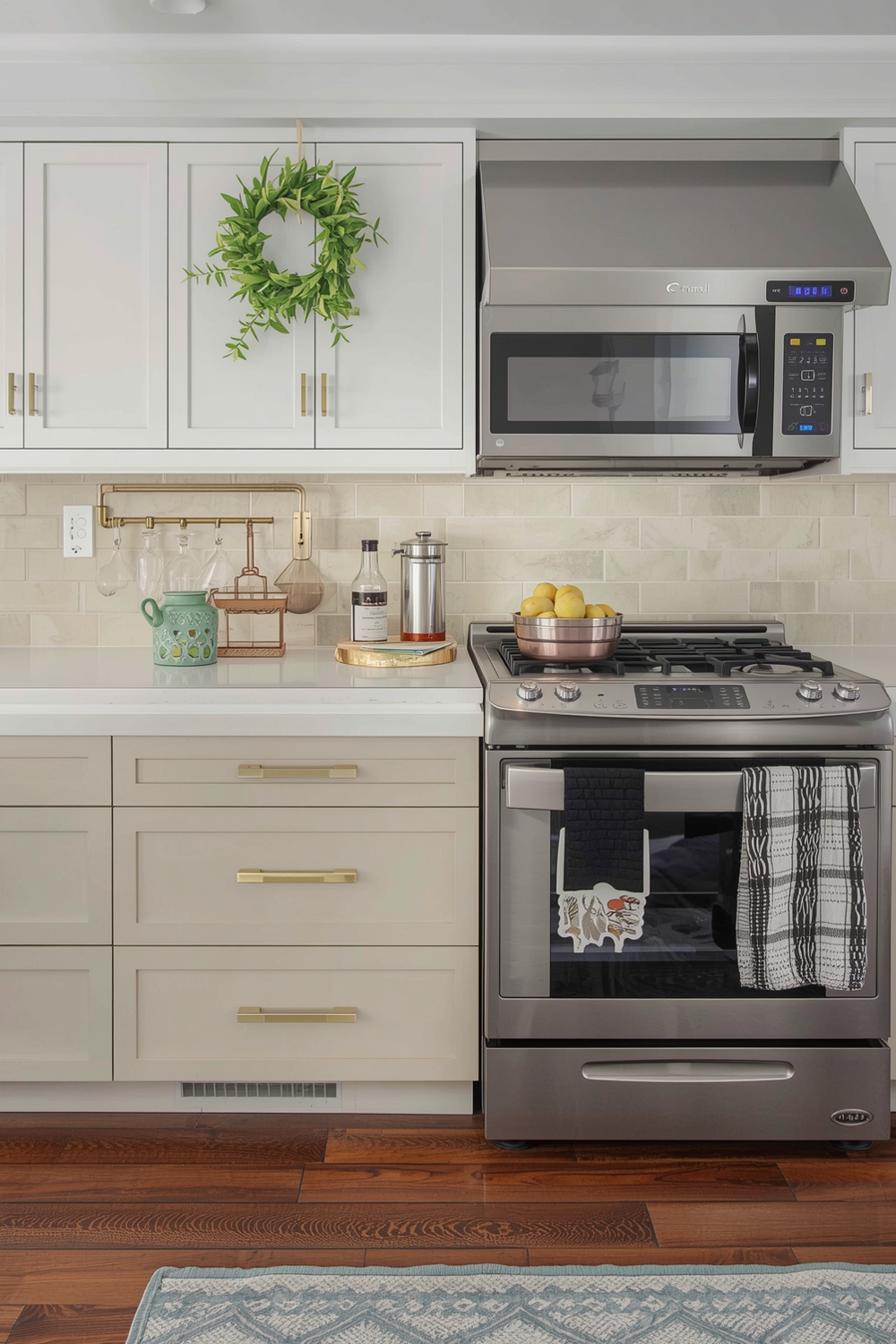 Pairing Two-Tone Cabinets with Appliances
