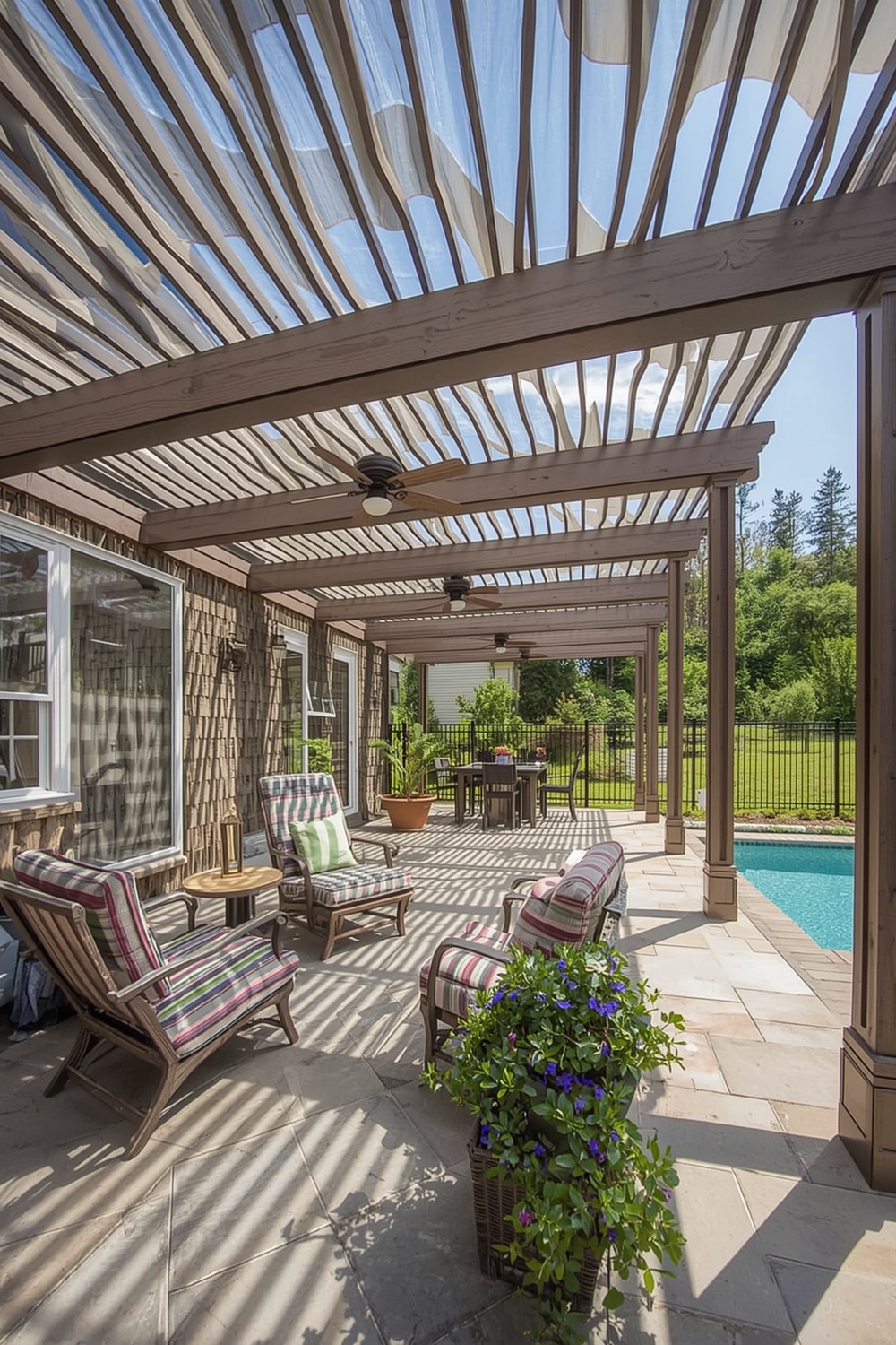 Pergola Roof & Shade Options