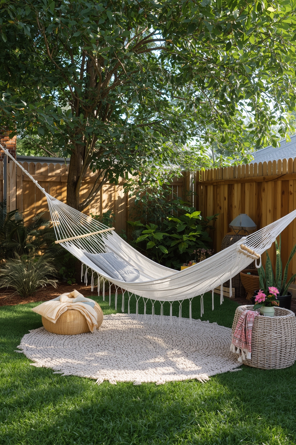 Relaxing Backyard Hammock Setups