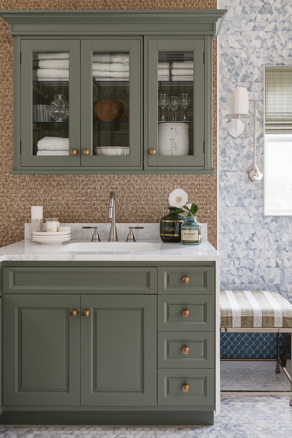 Sage Green Kitchen & Bath Ideas
