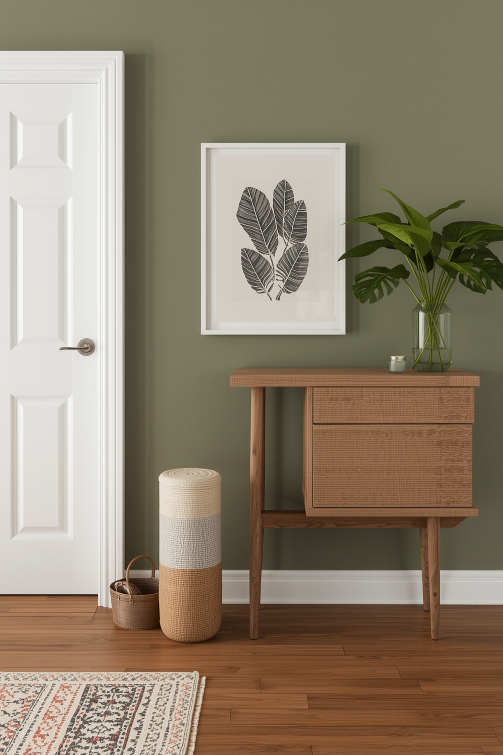 Sage Green Walls & Accessories