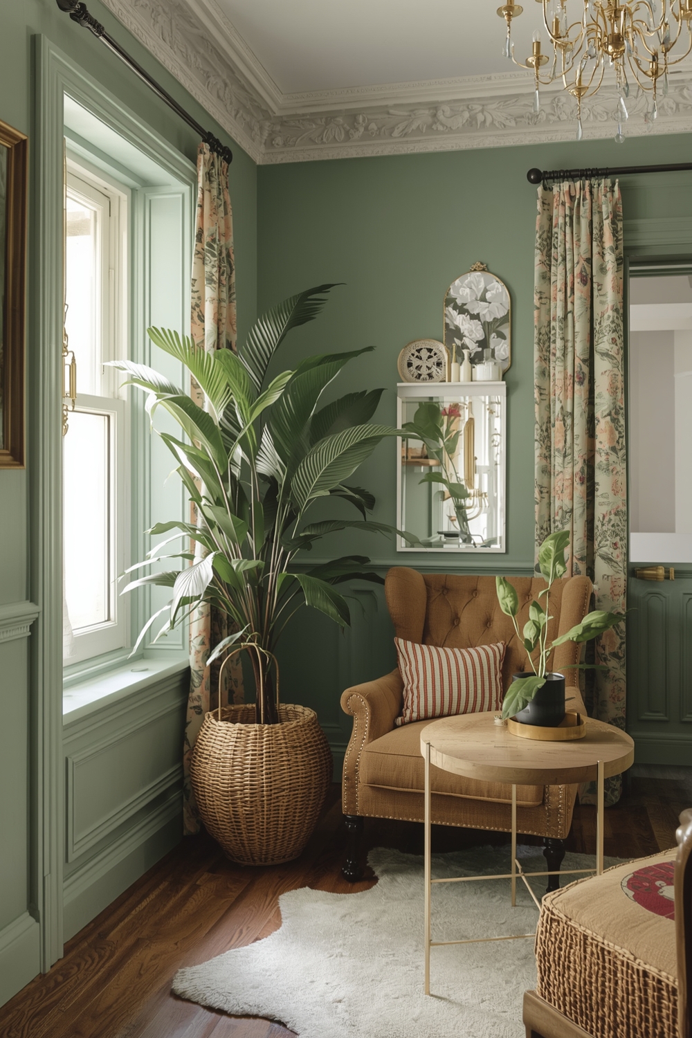 Sage Green in Small Spaces