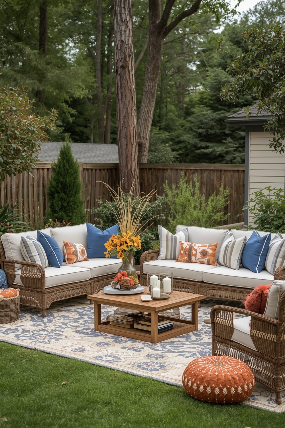 Seasonal Backyard Styling