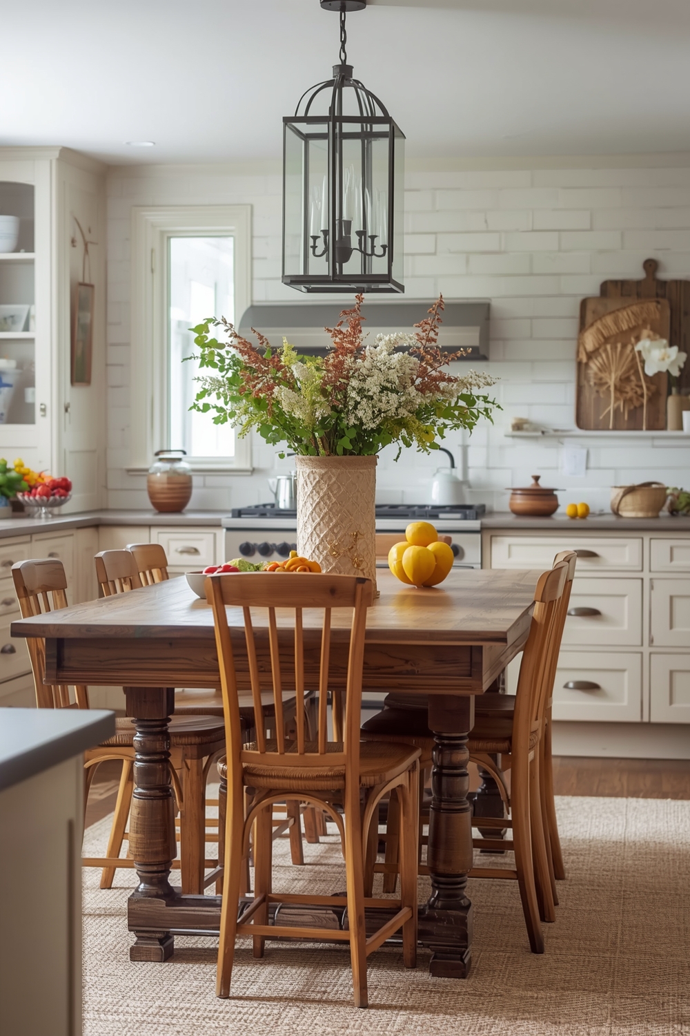 Seasonal Beige Kitchen Styling