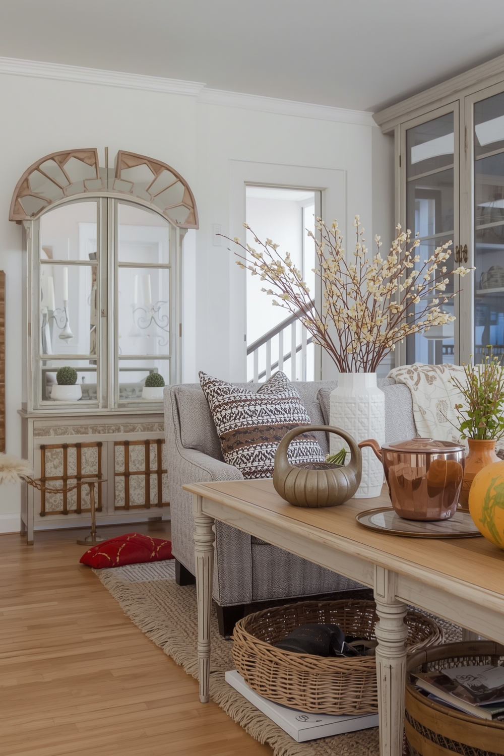 Seasonal Color Accents for Living Rooms