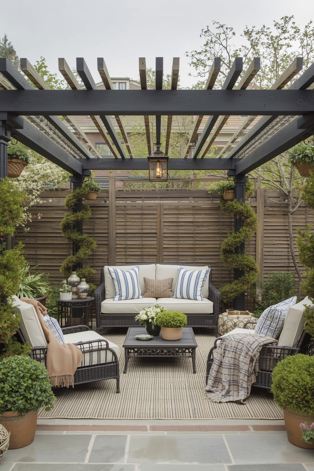 Seasonal Decor Ideas for Pergolas