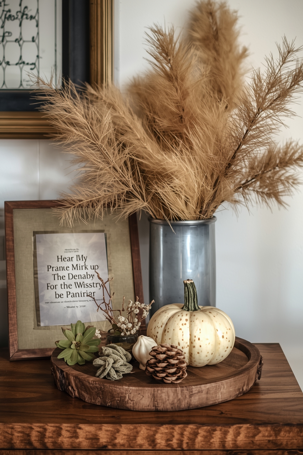 Seasonal Decor with Natural Elements