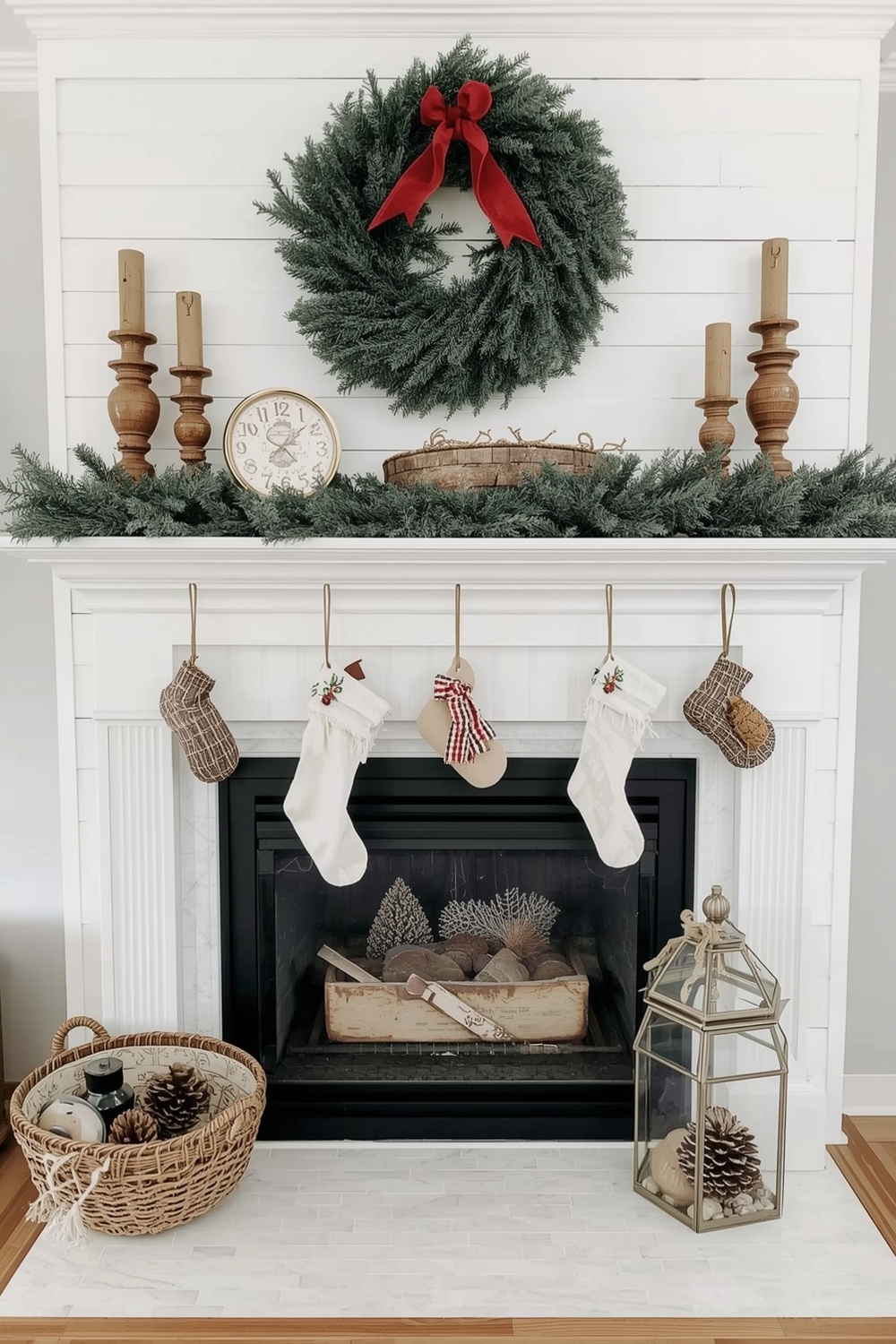 Seasonal Mantel Styling on a Budget