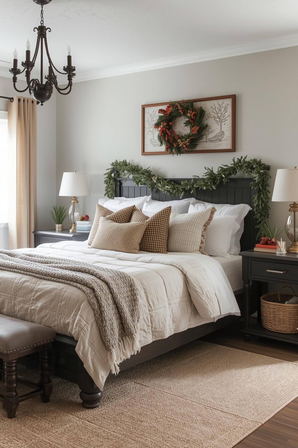 Seasonal Rustic Bedroom Decor