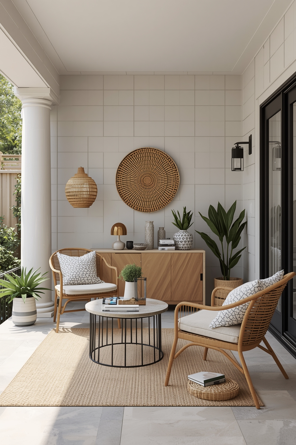 Simple Patio Styling