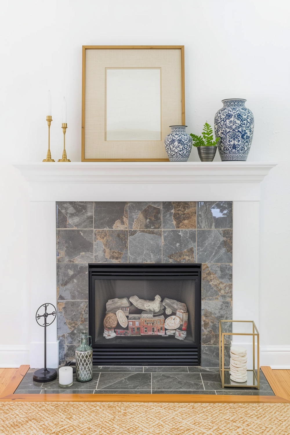 Small Mantel Styling Hacks