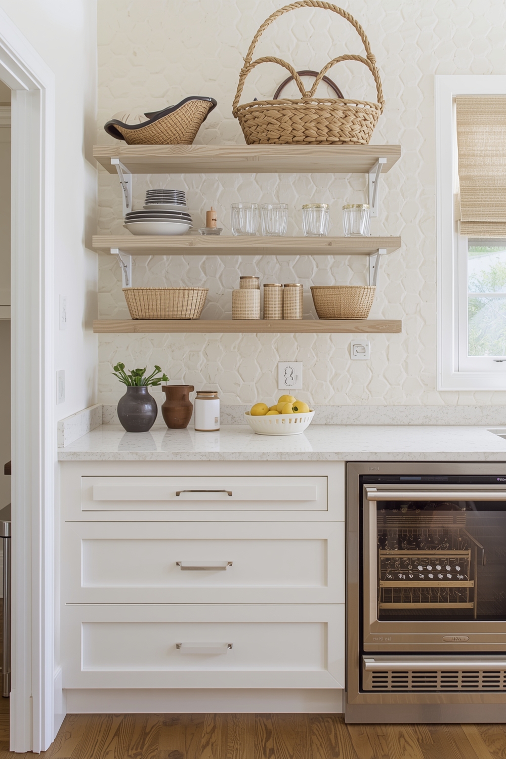Storage Solutions for White Oak Kitchens