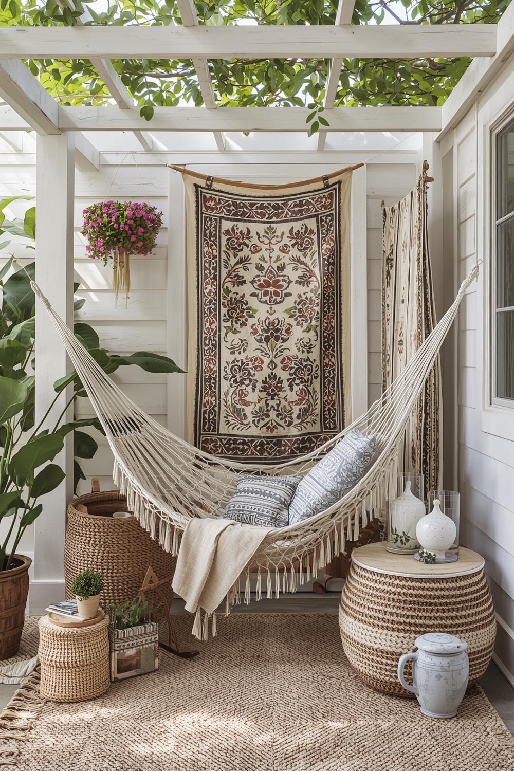 Styling Hammocks with Outdoor Textiles