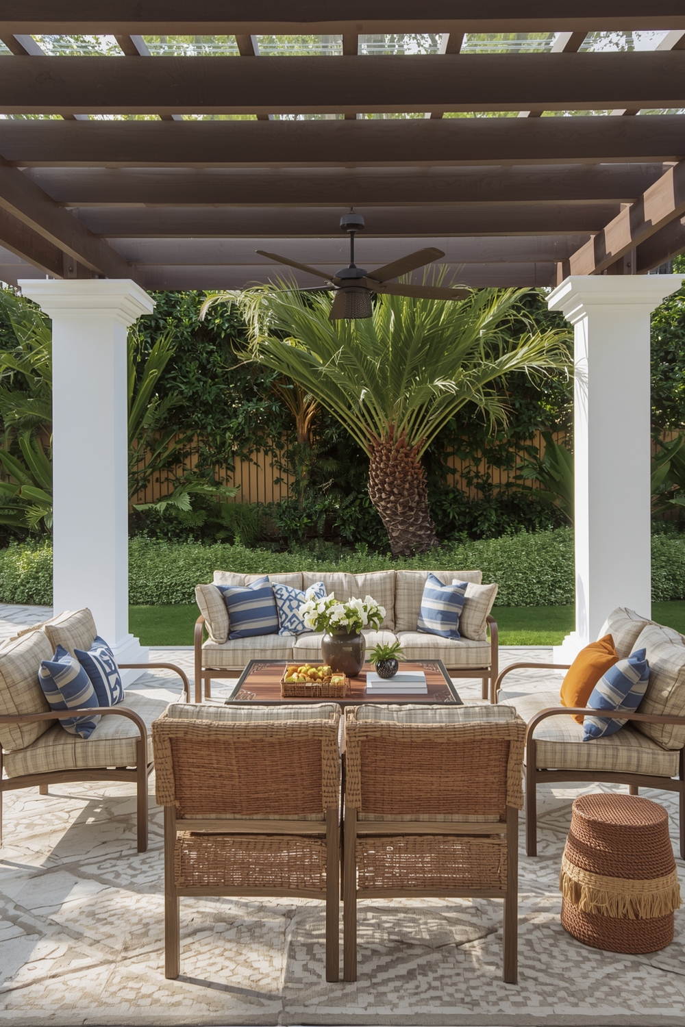 Styling Pergolas with Outdoor Furniture