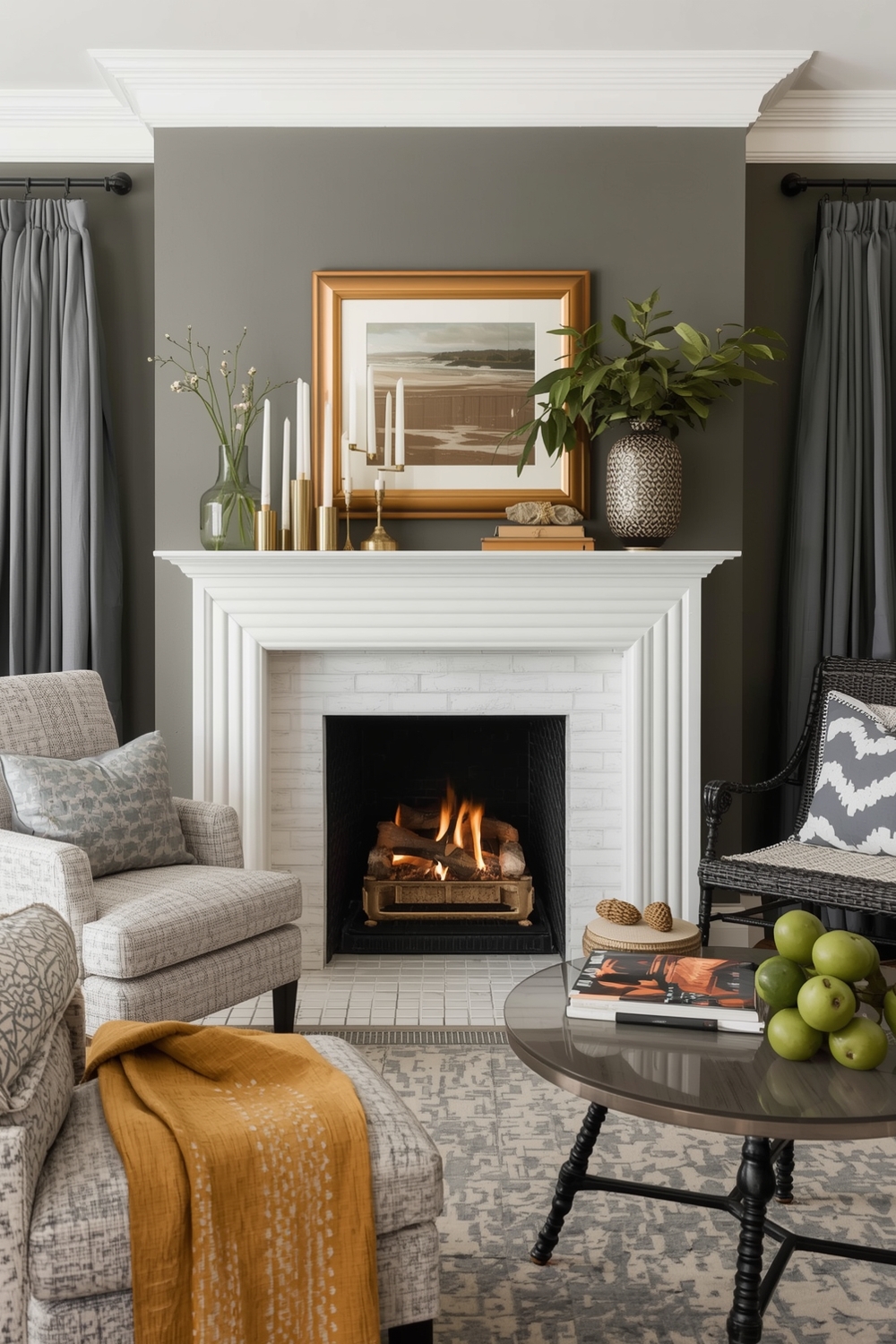 Tips for Small Fireplace Styling