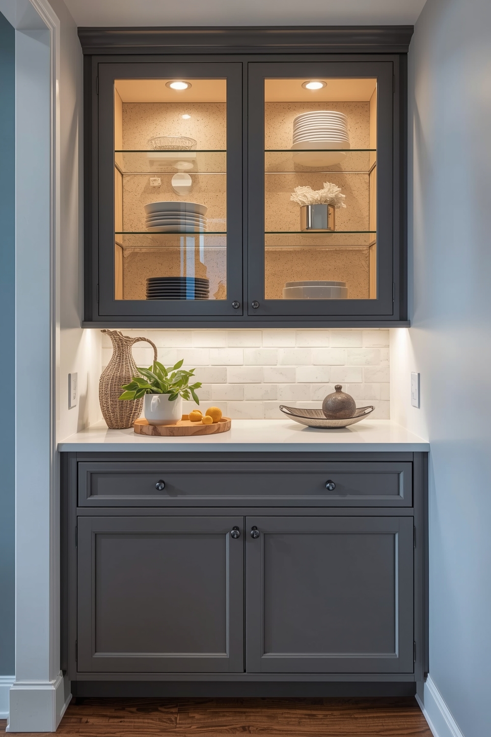 Two-Tone Cabinet Lighting Tips