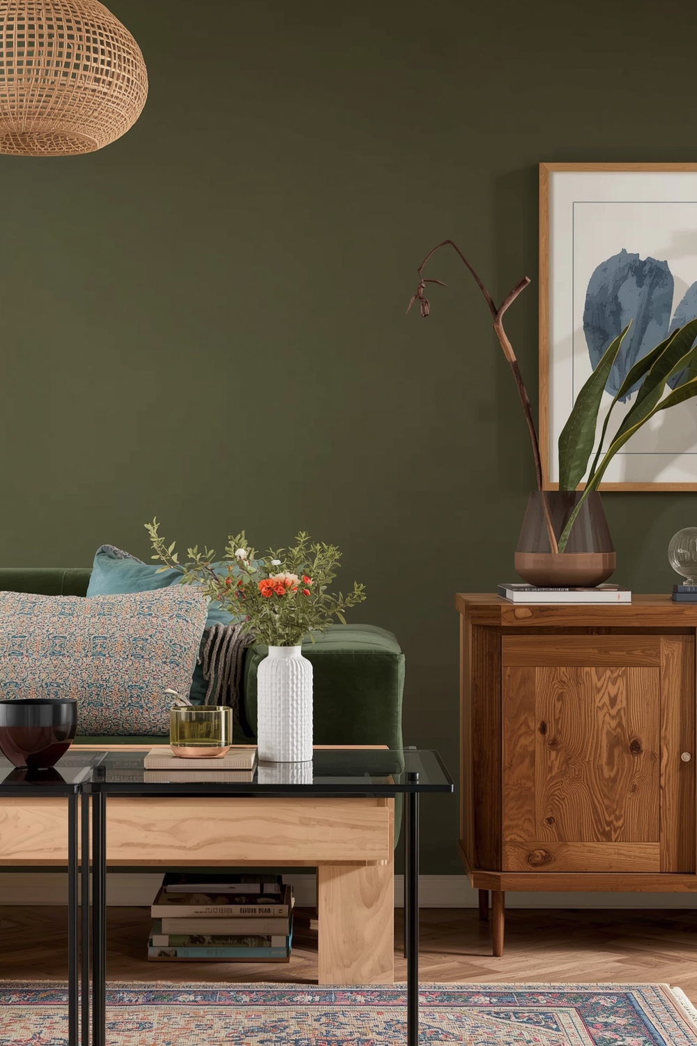 Using Olive in Eclectic Spaces