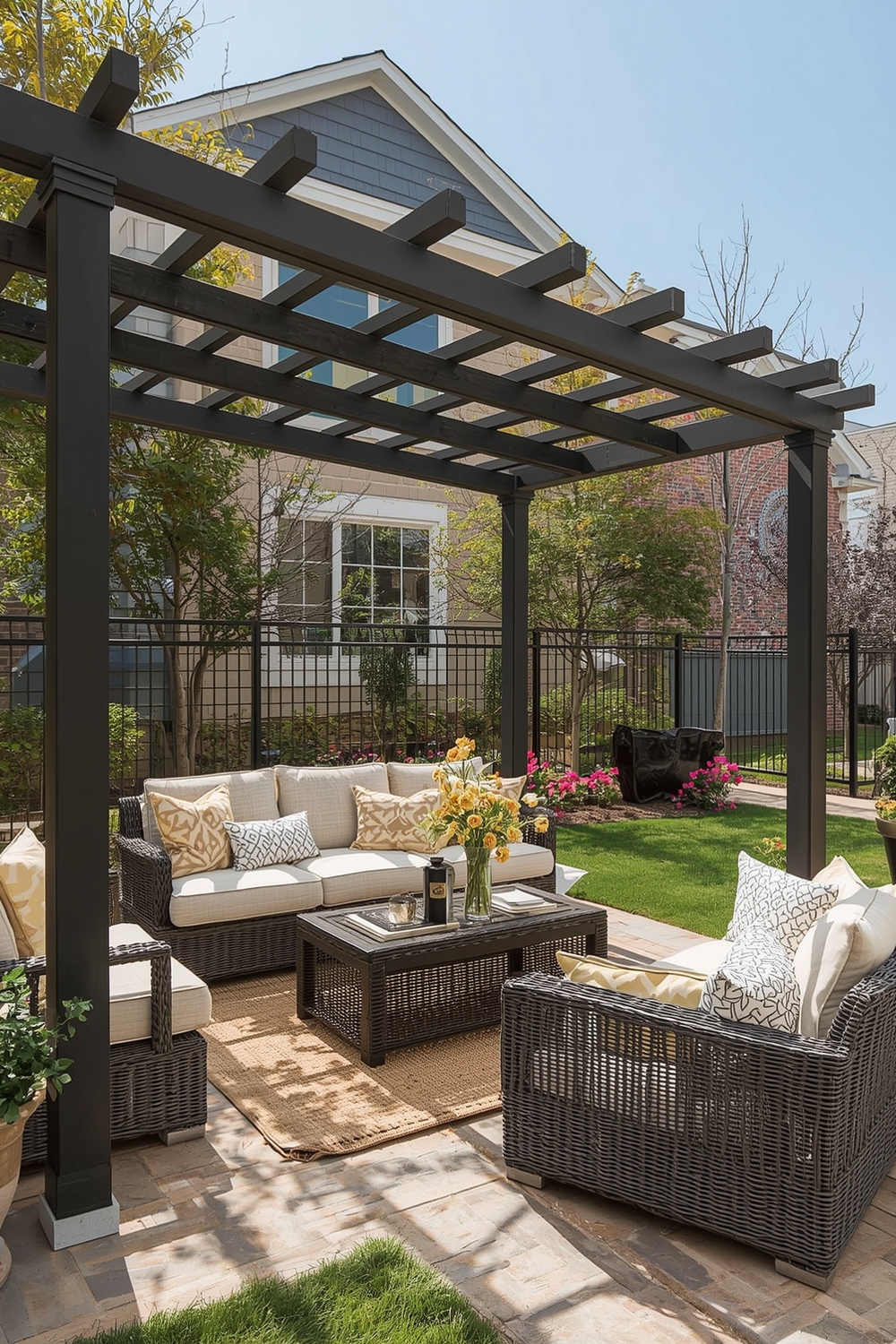 Using Pergolas as Backyard Focal Points