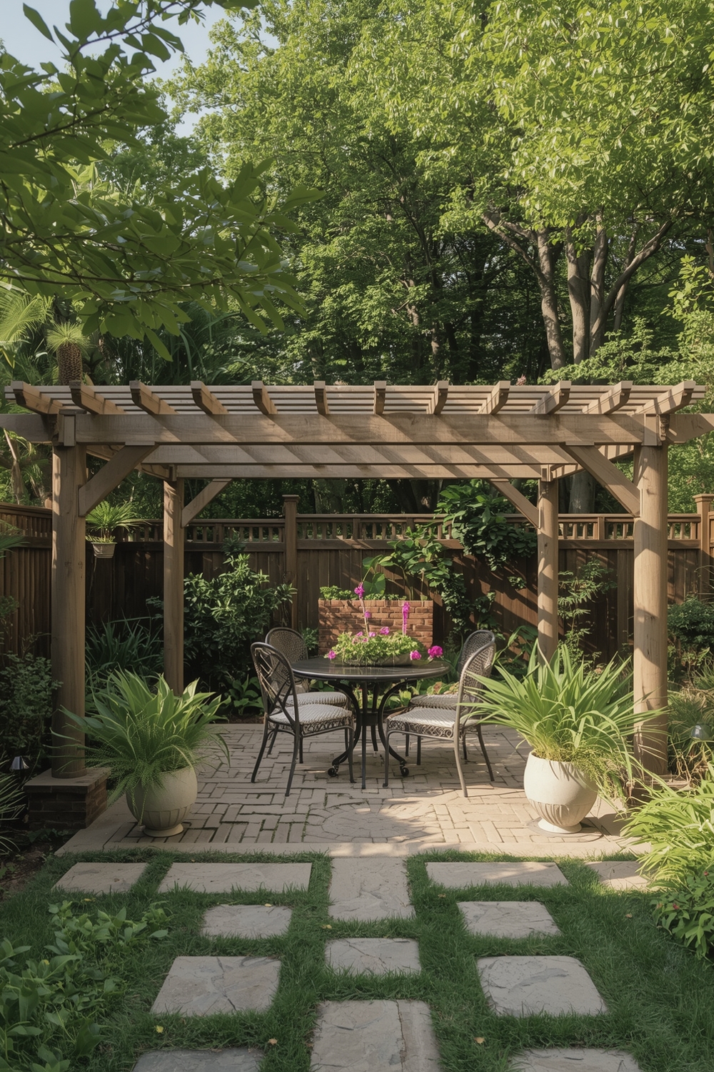 Using Pergolas as Garden Focal Points