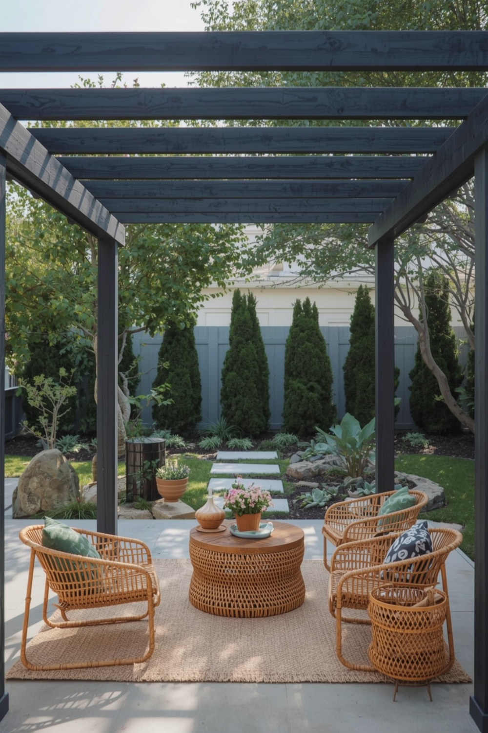 Using Pergolas as a Backyard Statement