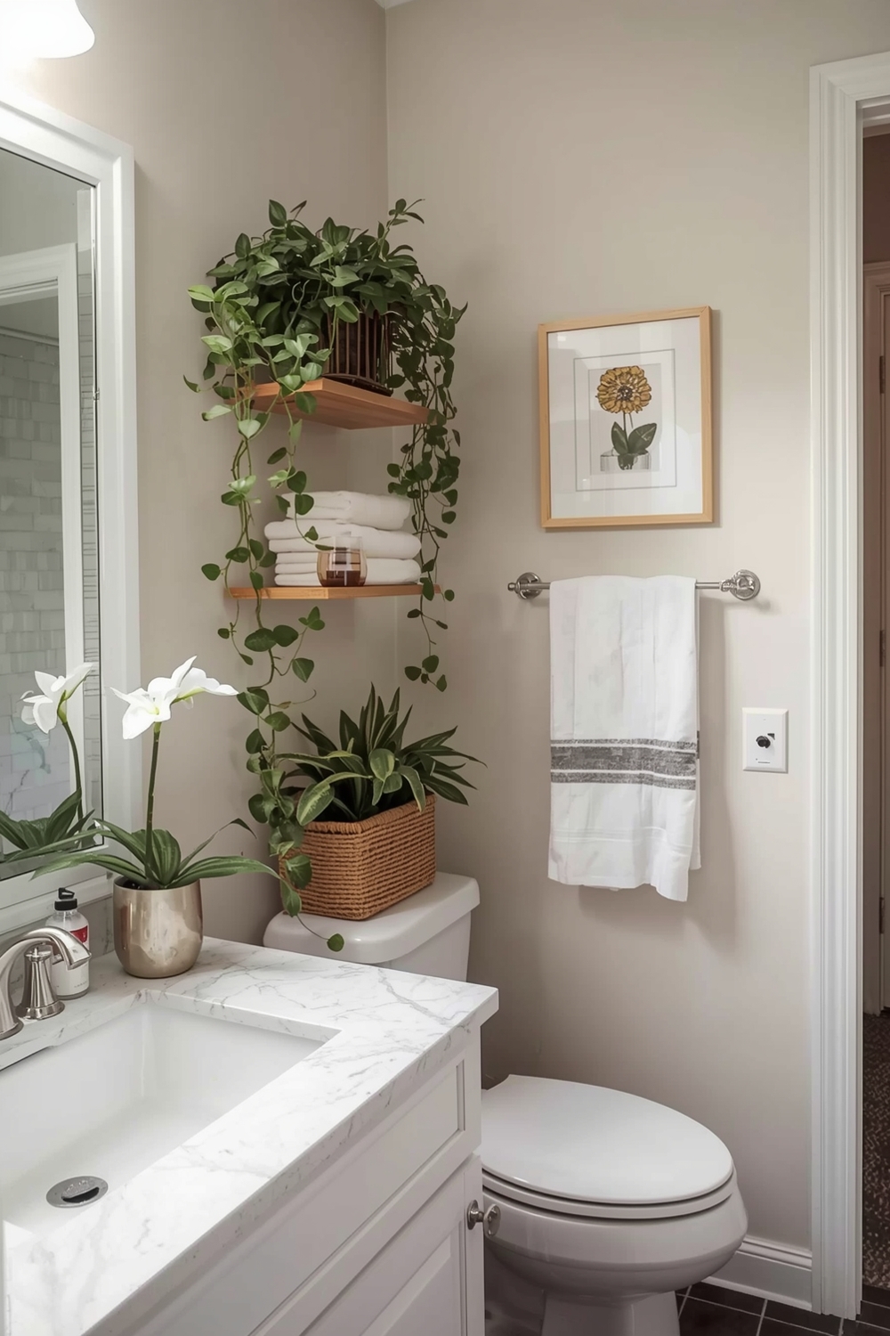 Using Plants in Bathroom Decor