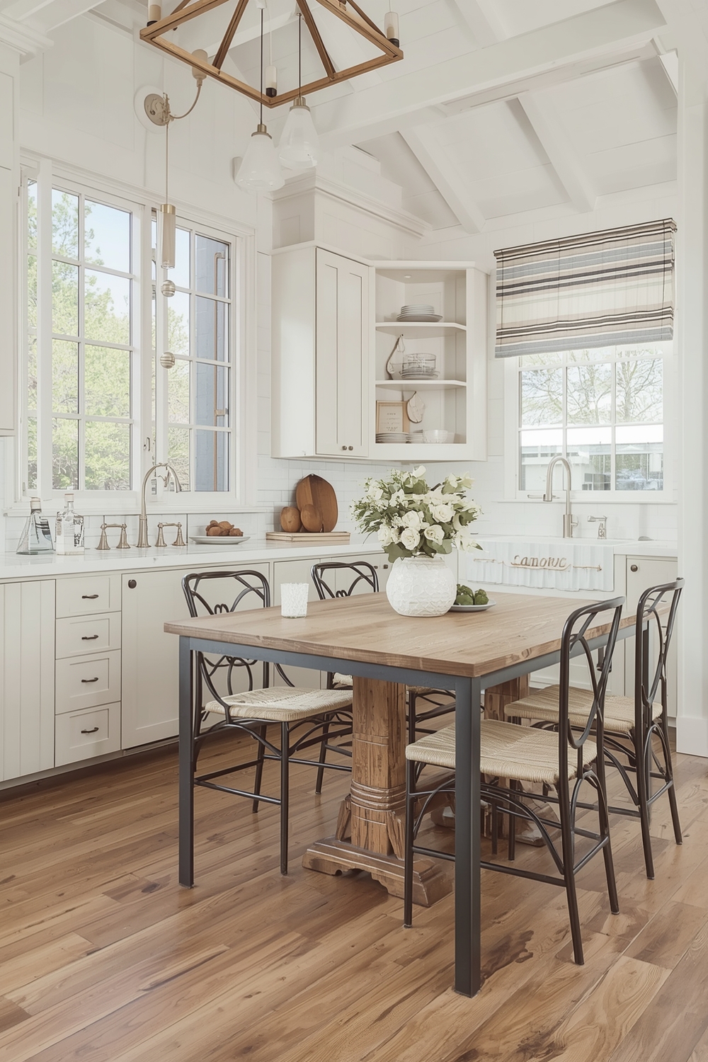 Warm & Inviting White Oak Kitchen Styling