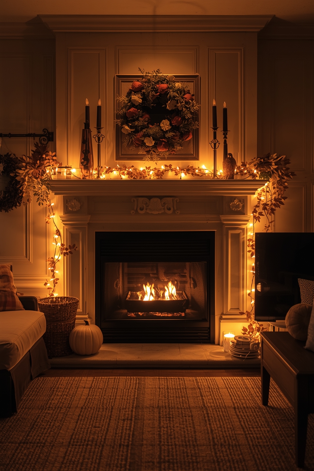 Warm Lighting Ideas for Fall Ambiance