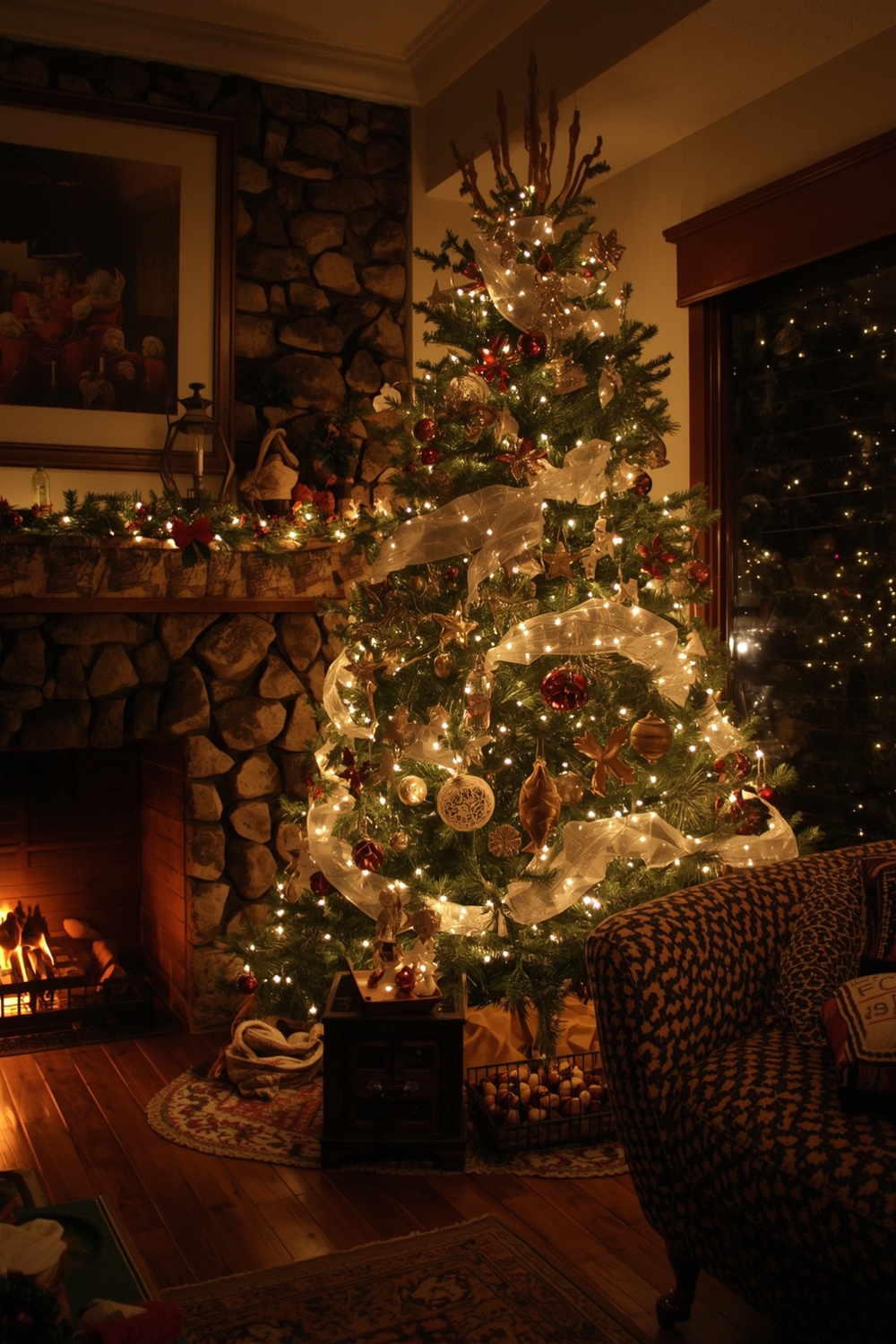 Warm Lighting for Seasonal Ambiance