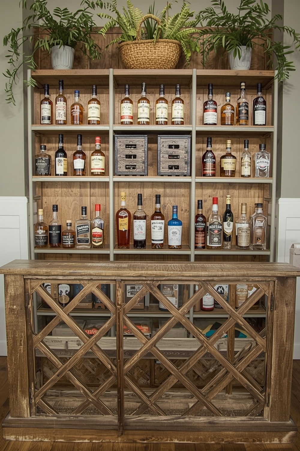 Whiskey Display & Shelving Ideas