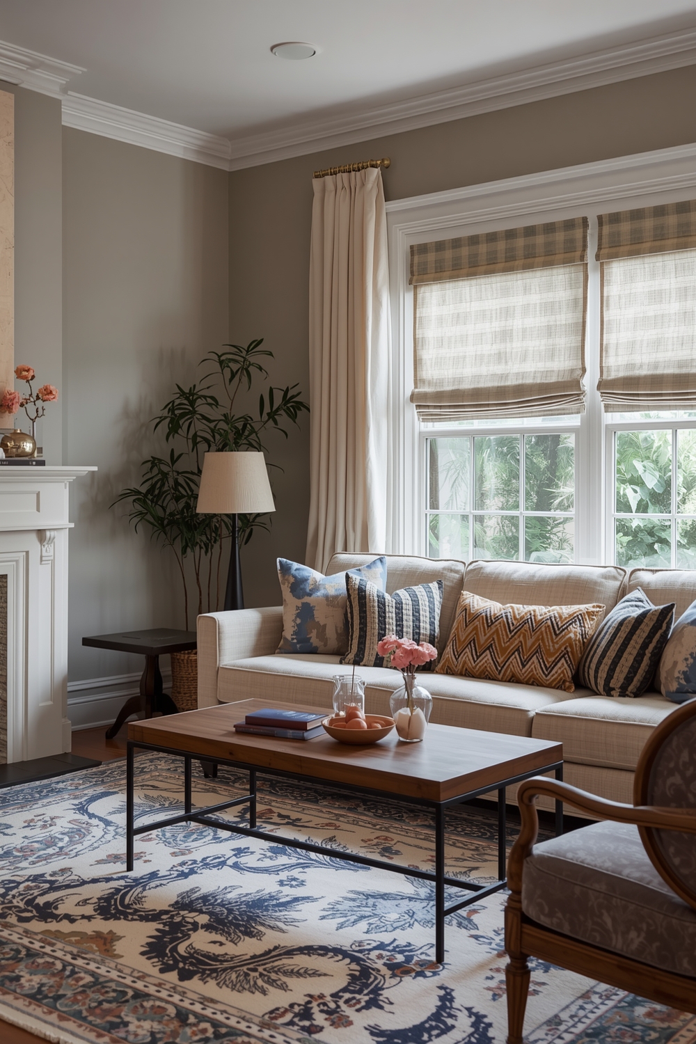 Window Treatments for Cozy Living Rooms