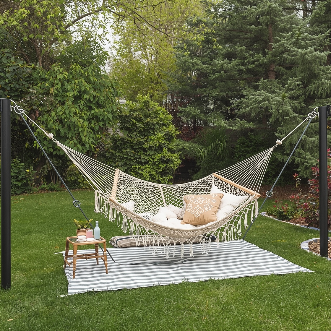 backyard hammock for outdoor relaxation