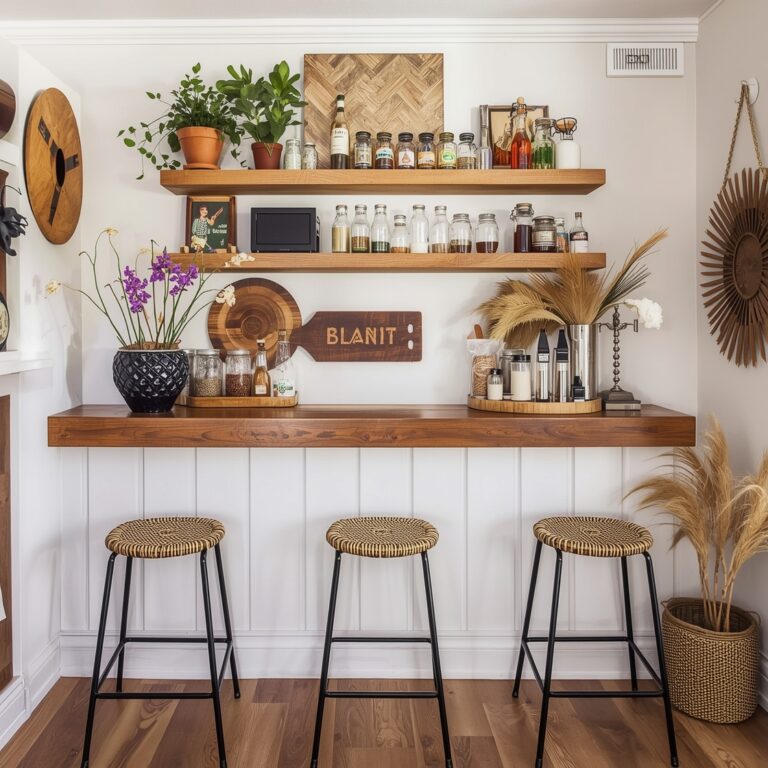 creative home coffee bar setup inspiration