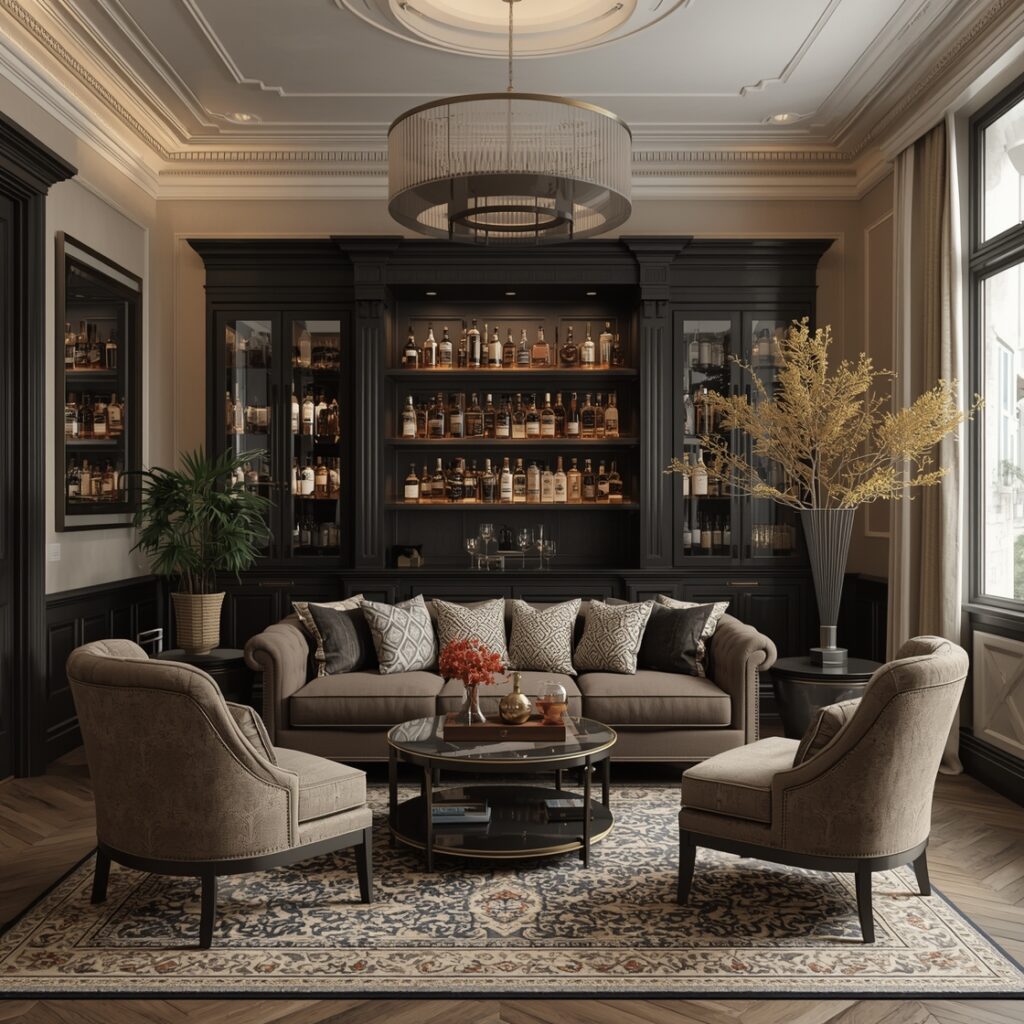 home whiskey lounge bar room