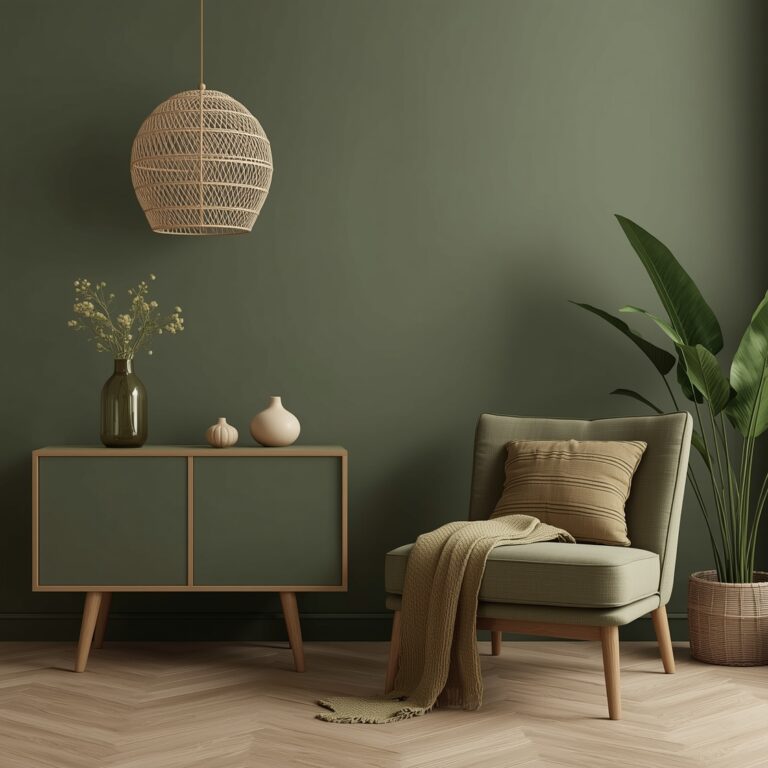 olive green colour combos for home decor