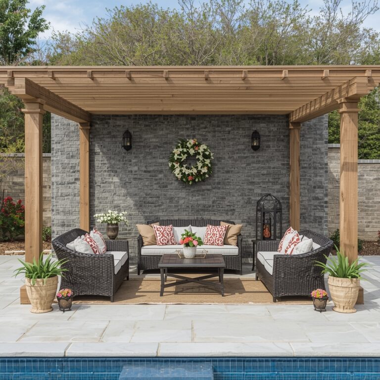 patio pergola designs outdoor living