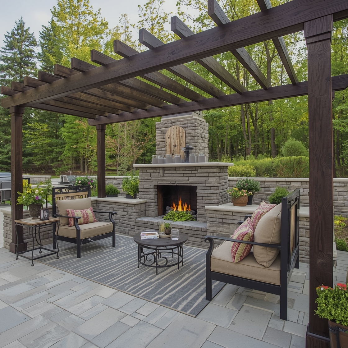 patio pergola designs outdoor living