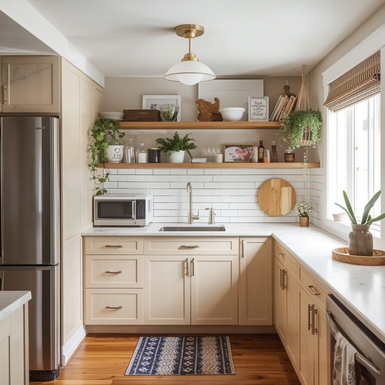 small kitchen inspiration space-saving