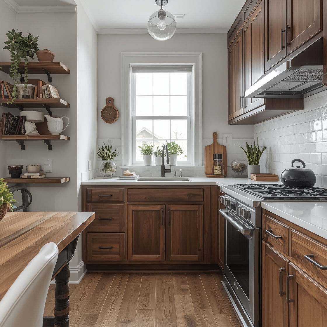 small kitchen inspiration space-saving