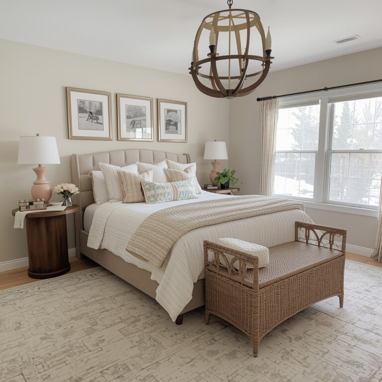 vintage farmhouse bedroom decor inspiration