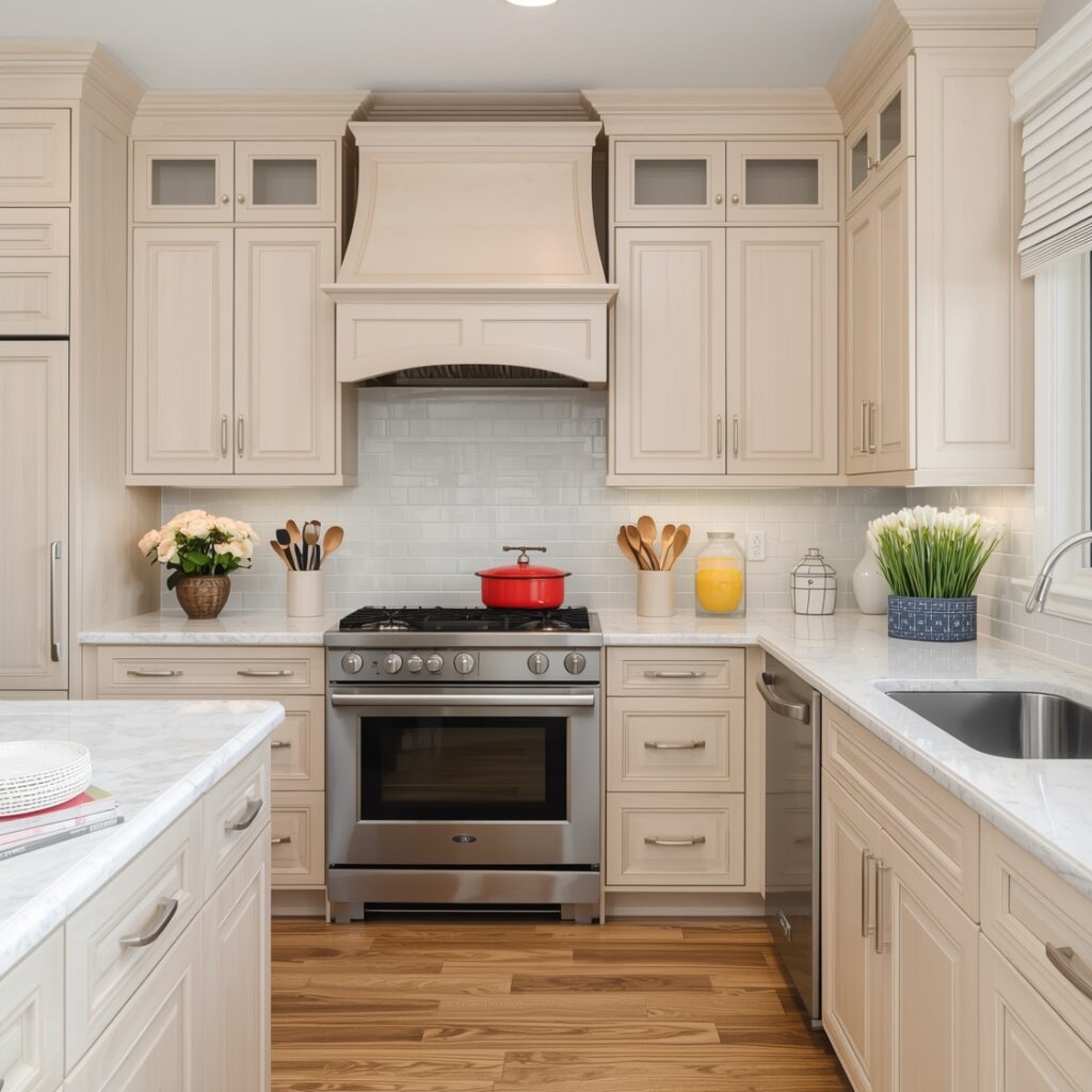 white oak kitchen cabinets designs