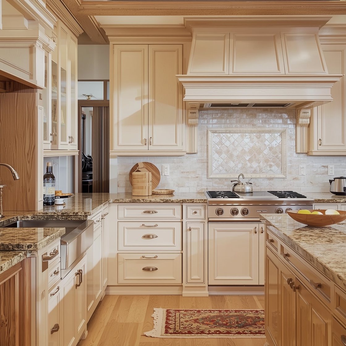 white oak kitchen cabinets designs