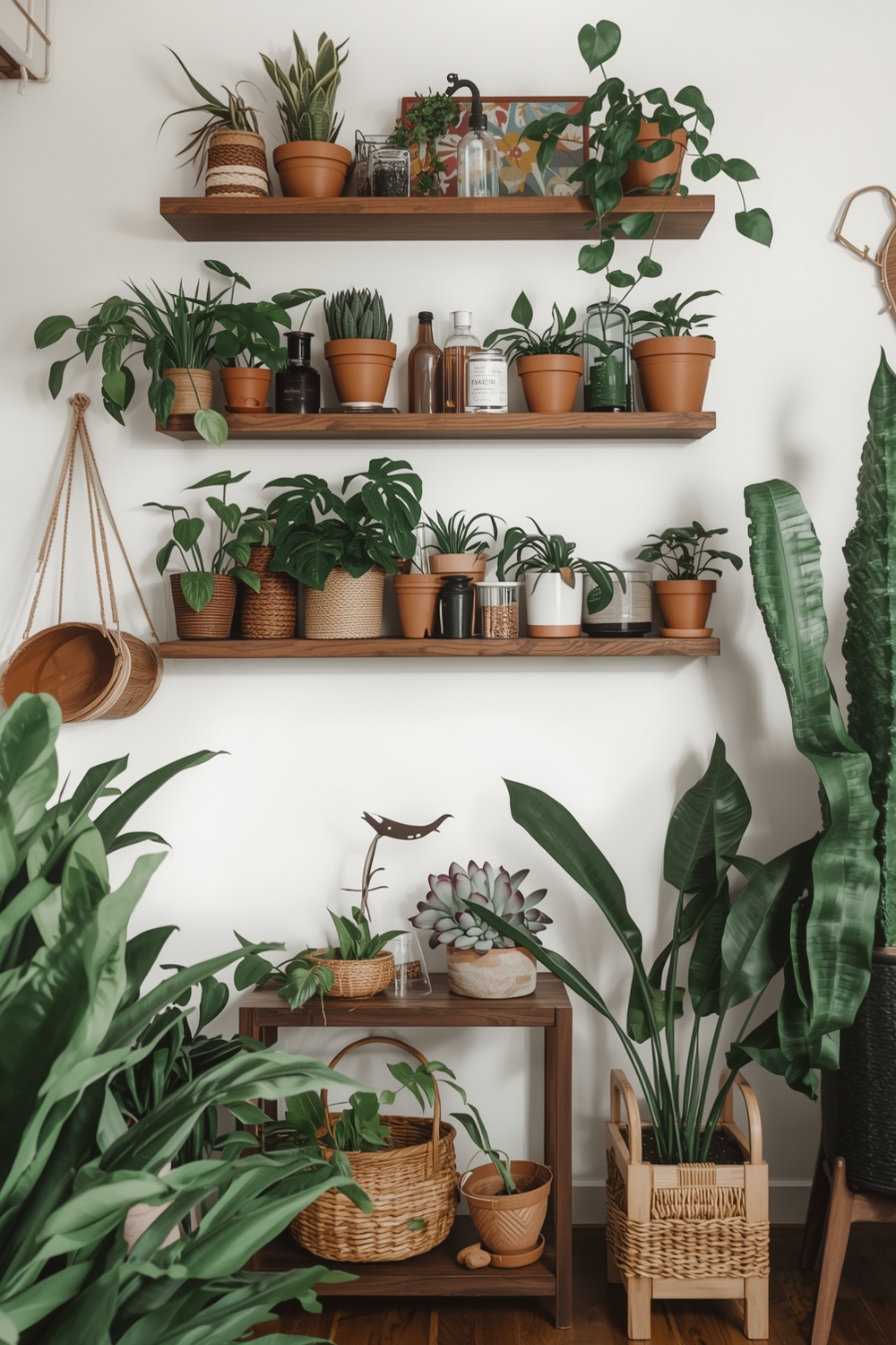 Coffee Bar Plant Styling