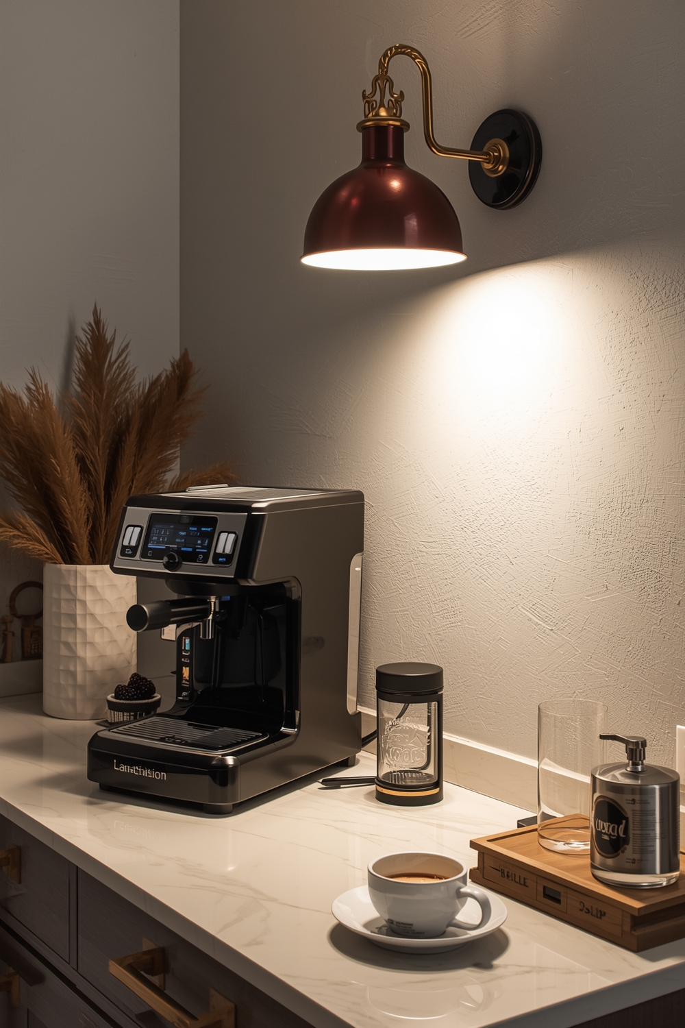 Coffee Station Lighting Tips