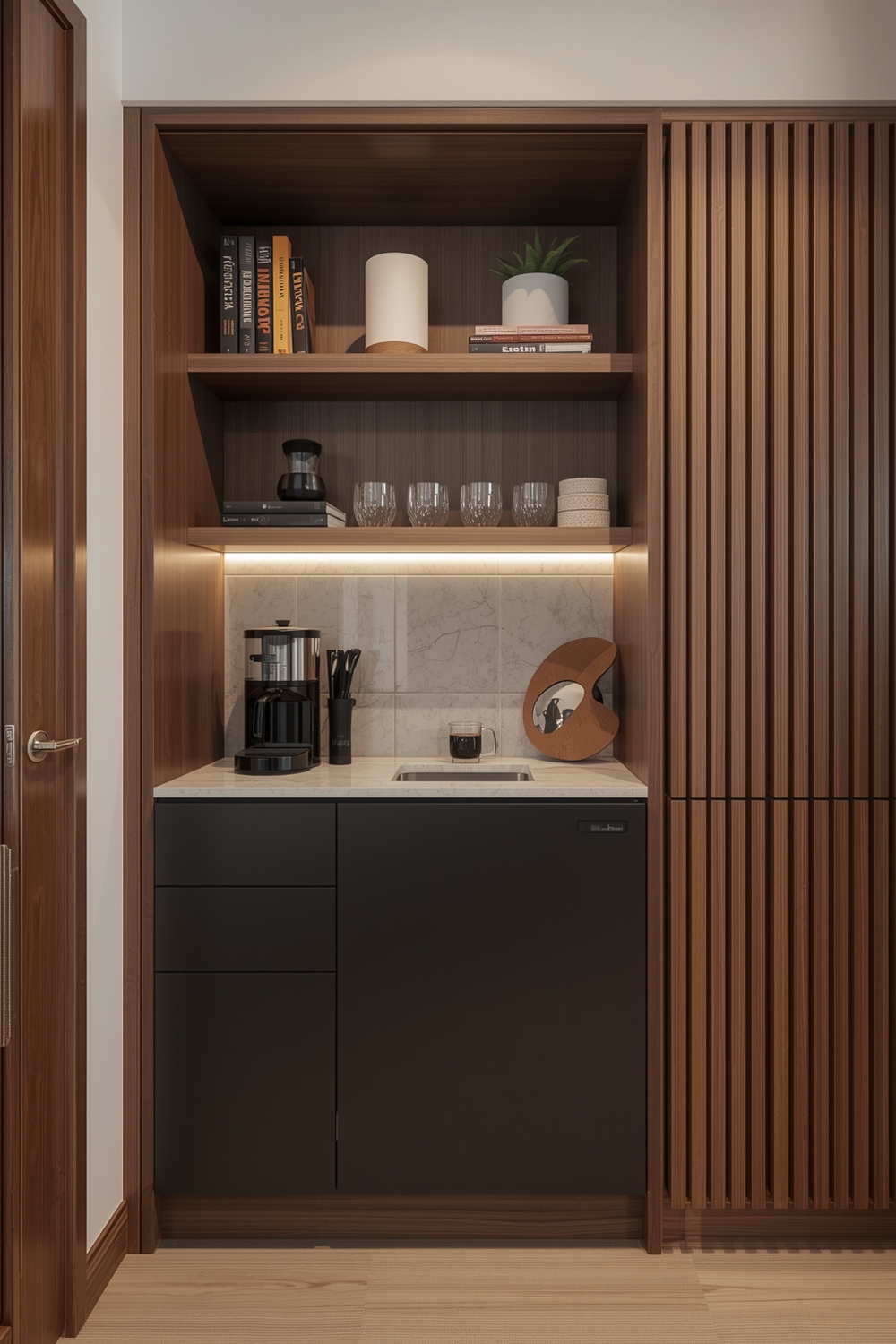Compact Coffee Bar Designs