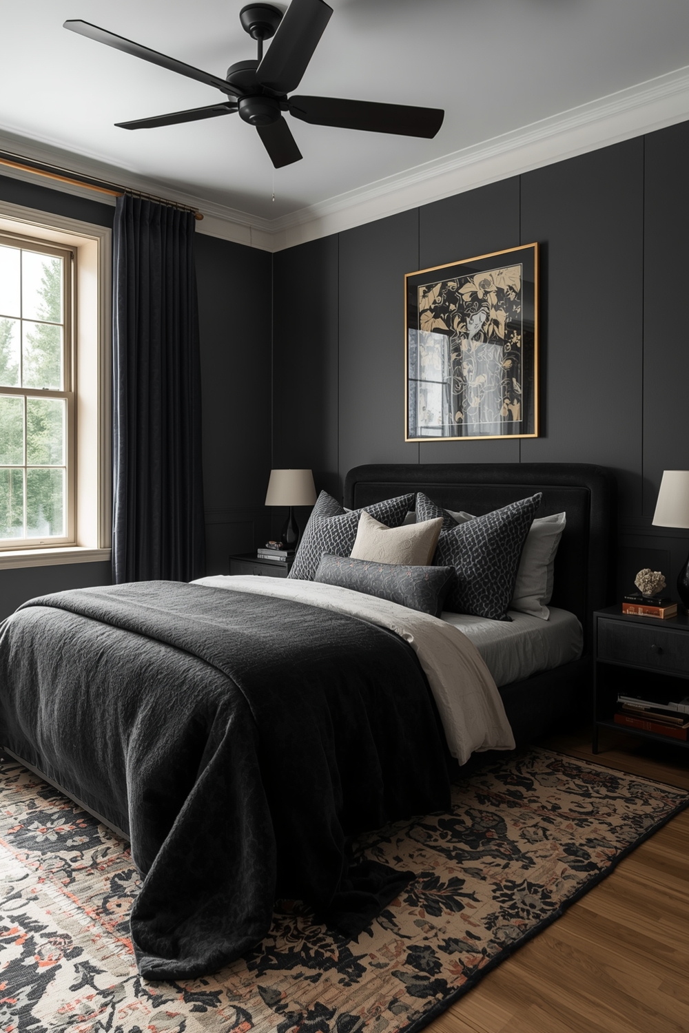Cozy Black Bedroom Ideas