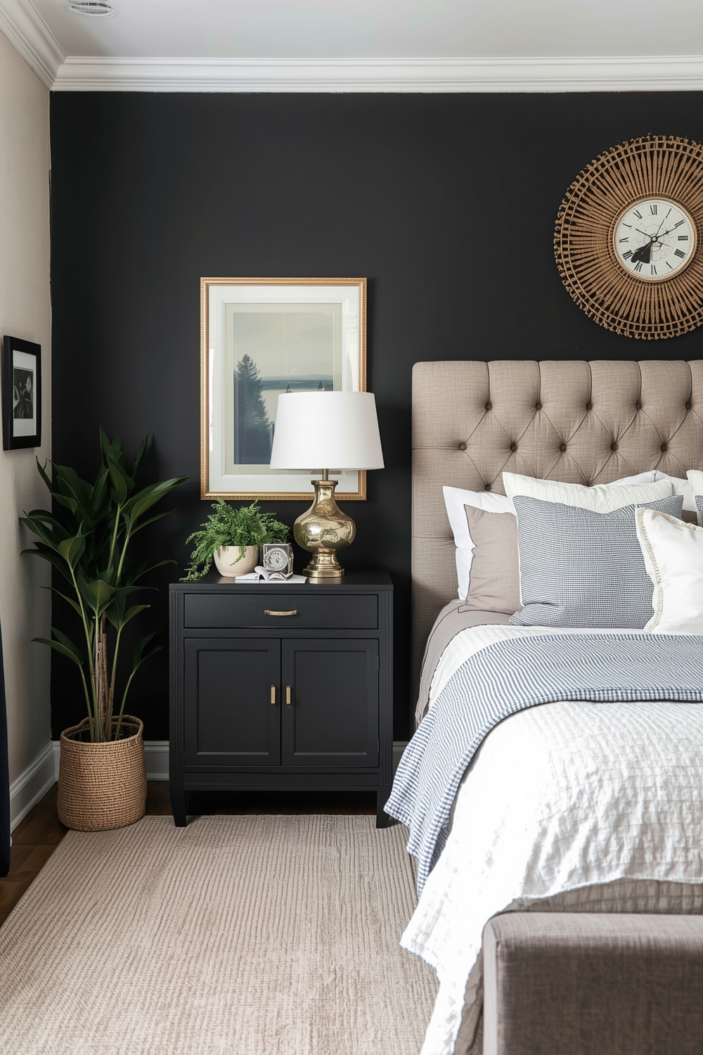 DIY Black Bedroom Updates