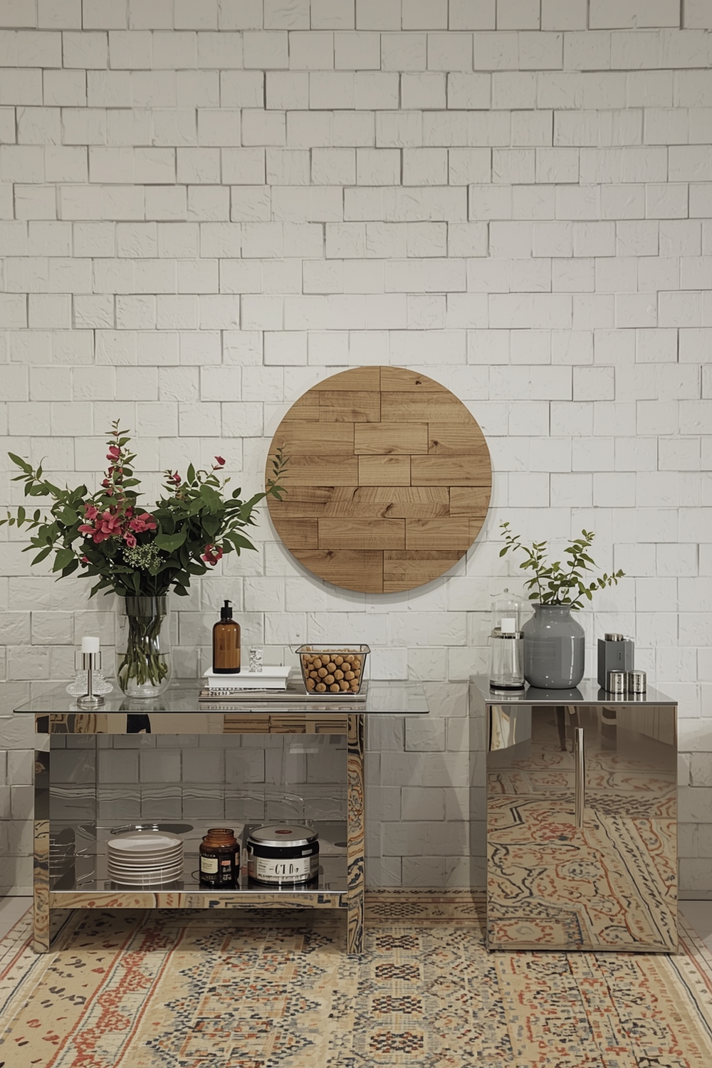 Layered Countertop & Decor